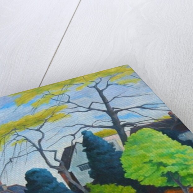 Old Friends, 1985, [oil on panel] by Cristiana Angelini