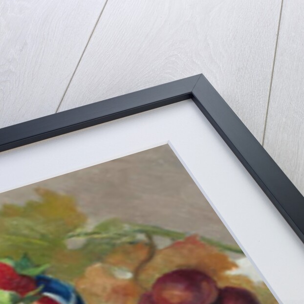 Strawberries in a Blue Bowl by Cristiana Angelini