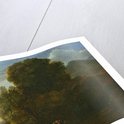 Landscape with St John the Baptist by Claude Lorrain (1600-82)