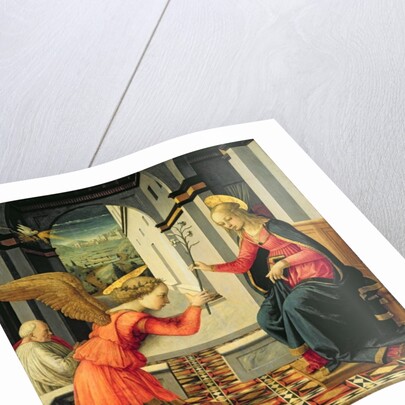 The Annunciation by Filippo Lippi