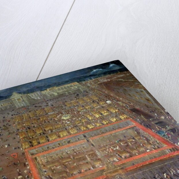 View of the Plaza Mayor, Mexico City, c.1695 by Cristobal de Villalpando