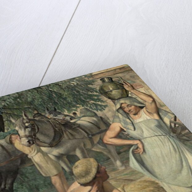 Return From the Fields c.1920-30 by Gustave Pierre