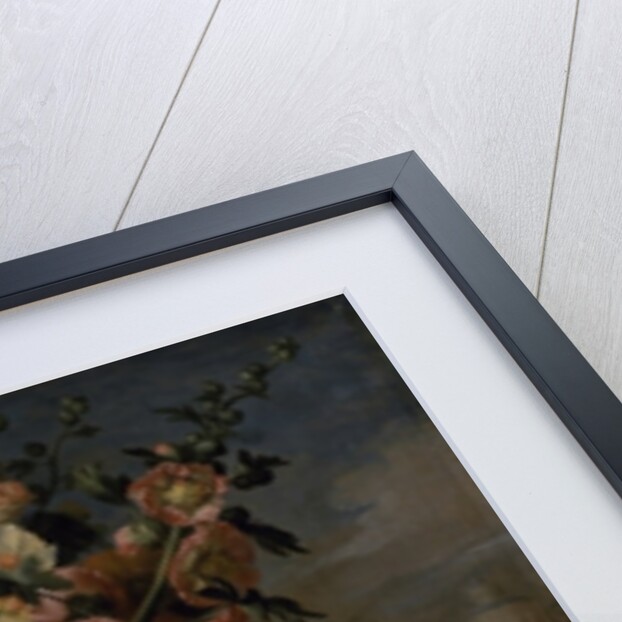 Still life with flowers in an urn, with a cockatoo, on a ledge, c.1699 by Jakob Bogdani or Bogdany