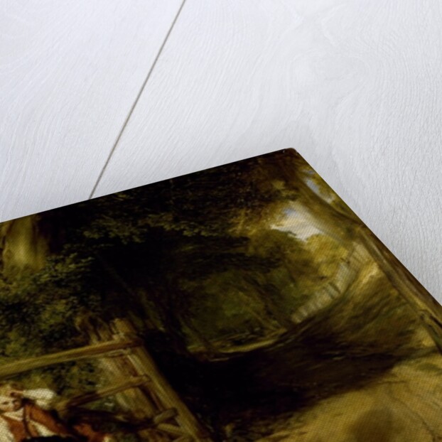 Rustic Civility or, 'Coming Events cast their shadows before them', c.1832 by William Collins