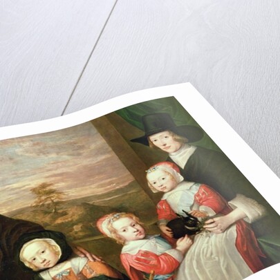 Unidentified family portrait, traditionally thought to be that of Sir Thomas Browne, mid 1640s by William Dobson