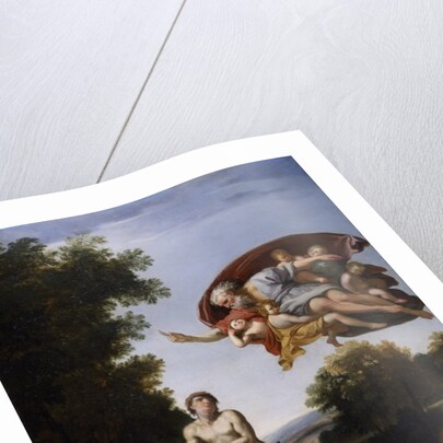 The Expulsion of Adam and Eve by Domenichino (1581-1641)