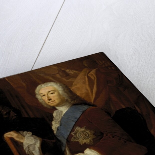 Portrait of Richard Boyle, 3rd Earl of Burlington, 1743 by George Knapton