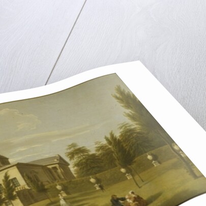 View of Chiswick Villa from the lawn, c.1735 by George Lambert