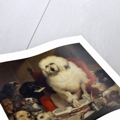 Trial by Jury, or Laying down the Law, c.1840 by Edwin Landseer