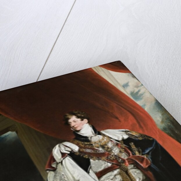 Portrait of King George IV, 1820-30 by Thomas (studio of) Lawrence