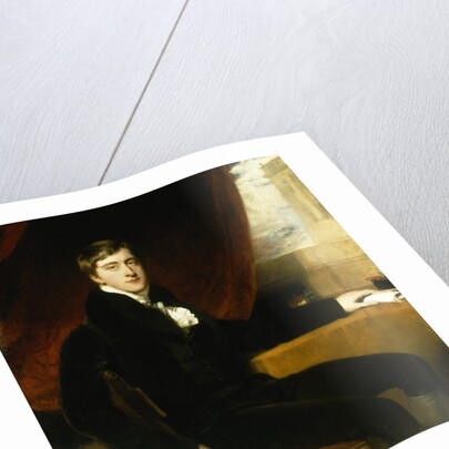 Portrait of William Spencer Cavendish, 6th Duke of Devonshire, 1811 by Thomas Lawrence