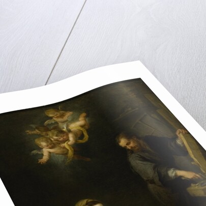 The Holy Family by Bartolome Esteban Murillo