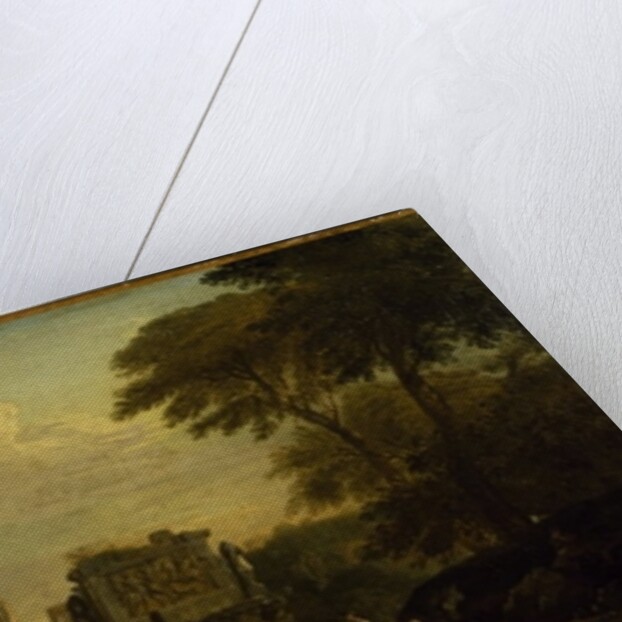 A view of the Colosseum, Rome by Giovani Paolo Panini