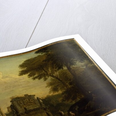 A view of the Colosseum, Rome by Giovani Paolo Panini