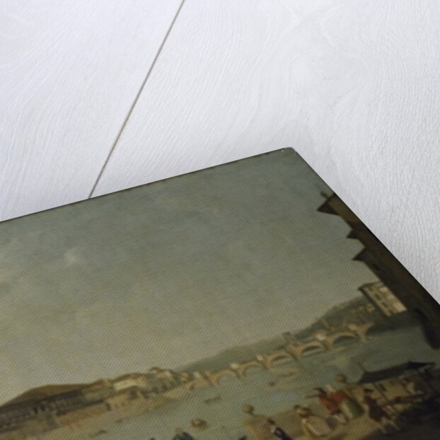 The Arno at Florence by Thomas Patch