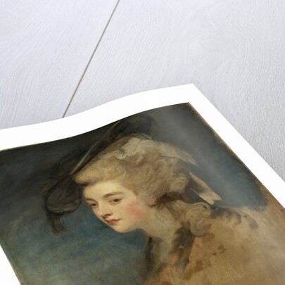 Study of Georgiana Spencer by Joshua Reynolds