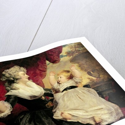 Georgiana, Duchess of Devonshire with her infant daughter Lady Georgiana Cavendish by Joshua Reynolds