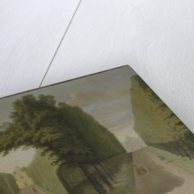 View of the Bagnio and Comed Building alleys, Chiswick Villa by Pieter Andreas Rysbrack