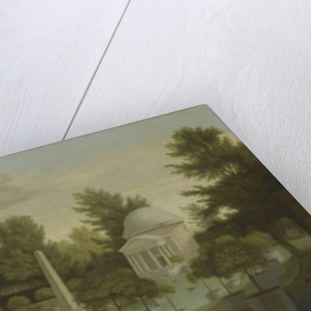 View of the Orange Tree Garden, Chiswick House by Pieter Andreas Rysbrack