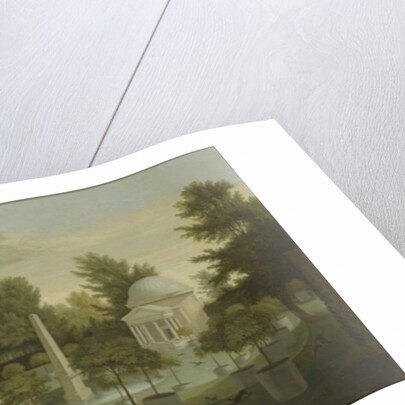 View of the Orange Tree Garden, Chiswick House by Pieter Andreas Rysbrack