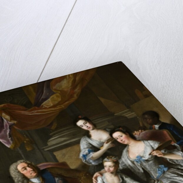 Richard Boyle, 3rd Earl of Burlington and 4th Earl of Cork, with his wife Dorothy Savile and their daughters by Jean-Baptiste van Loo