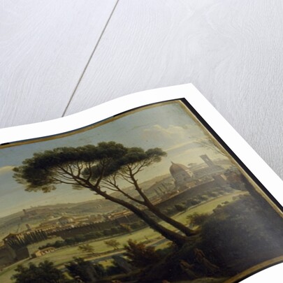 A view of Florence from the Bologna Road by Gaspar van Wittel
