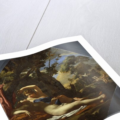 Venus and Adonis by Simon (circle of) Vouet