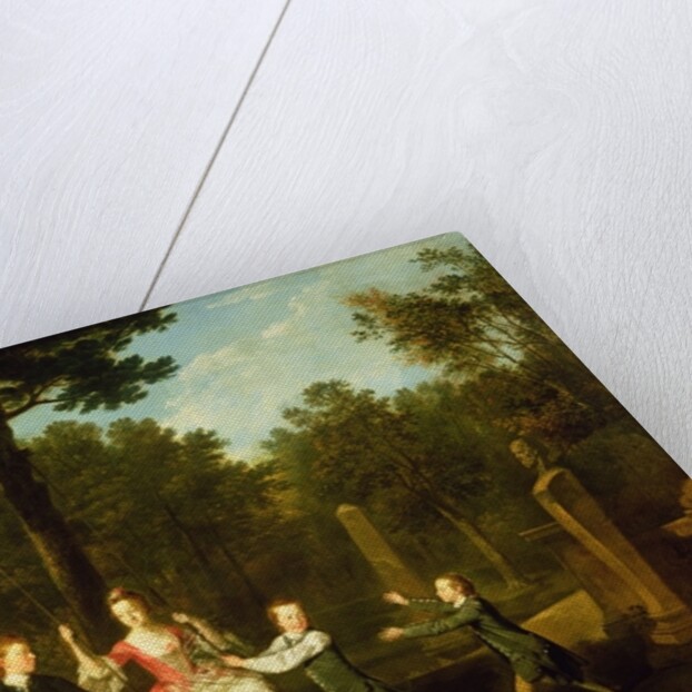 The children of the 4th Duke of Devonshire by Johann Zoffany