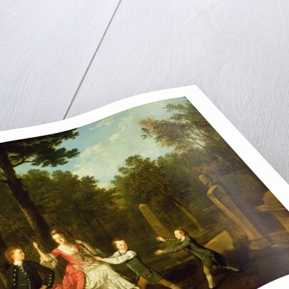 The children of the 4th Duke of Devonshire by Johann Zoffany