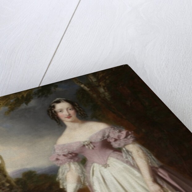 Portrait of Blanche Georgiana Howard, Countess of Burlington, 1841-42 by John Lucas