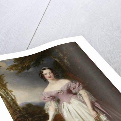 Portrait of Blanche Georgiana Howard, Countess of Burlington, 1841-42 by John Lucas