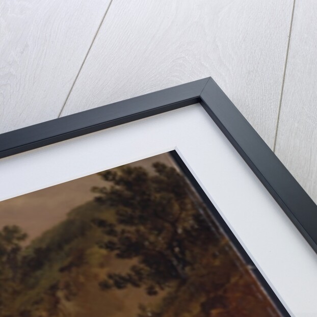 Landscape with spaniel and terrier, 1846 by William Pascoe