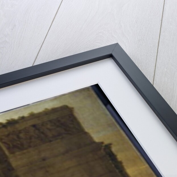 Capriccio view with figures by a triumphal arch and the Temples of Saturn and Jupiter Tonans by Jean Lemaire