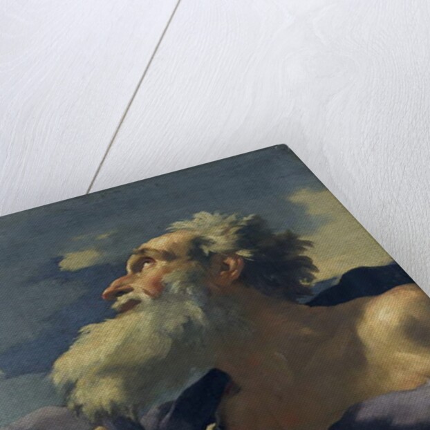 The head of a prophet, c.1627-35 by Charles Mellin