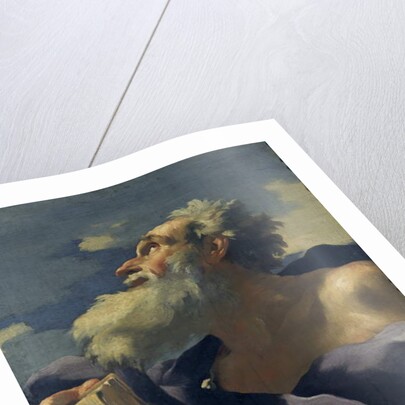 The head of a prophet, c.1627-35 by Charles Mellin