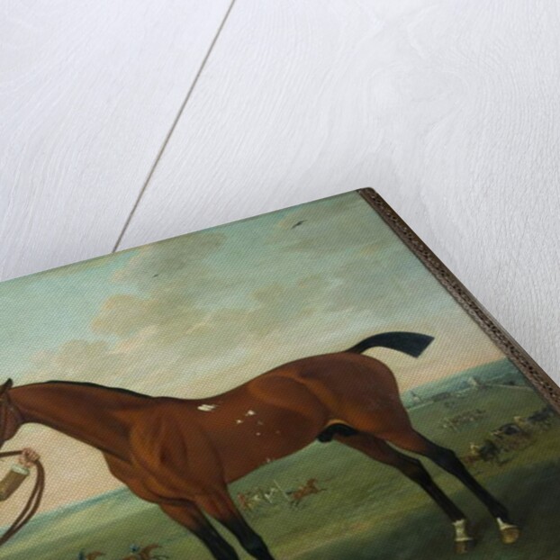 Flying Childers with a groom on Newmarket Heath, c.1722-25 by James Seymour