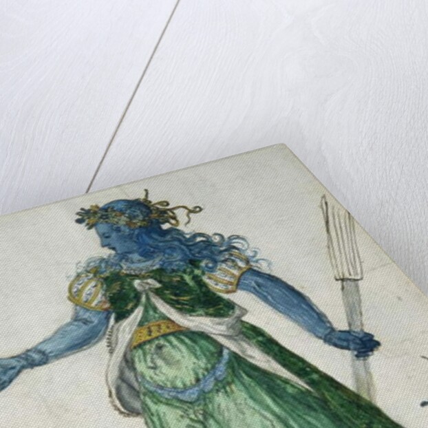 Torchbearer of Oceania, 1605 by Inigo Jones