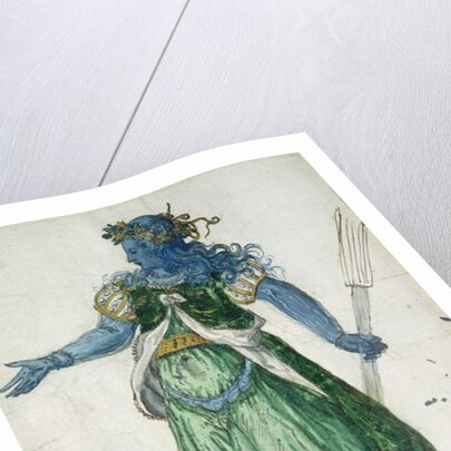 Torchbearer of Oceania, 1605 by Inigo Jones