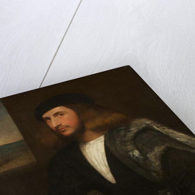 Portrait of a Venetian nobleman by Giovanni de Busi Cariani