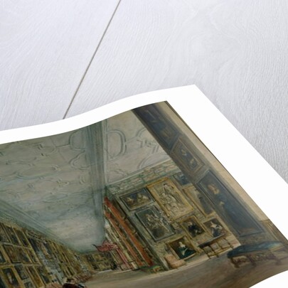 The Long Gallery, Hardwick by David Cox