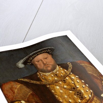 Portrait of King Henry VIII by Hans Holbein the Younger