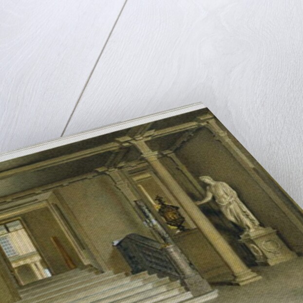 North Entrance Hall at Chatsworth House by William Henry Hunt