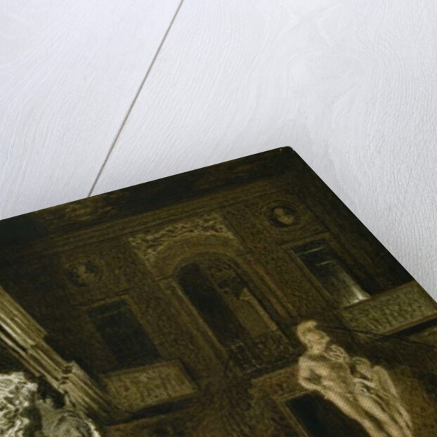 The Painted Hall at Chatsworth, 1827 by William Henry Hunt