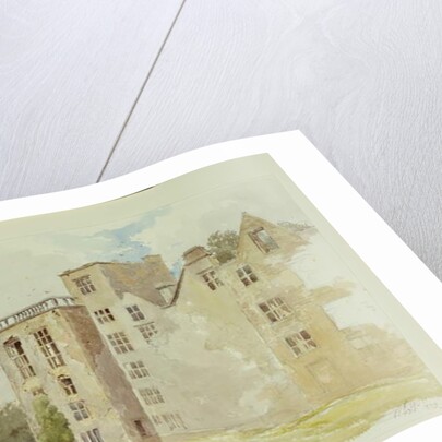 Hardwick Old Hall by William Henry Hunt