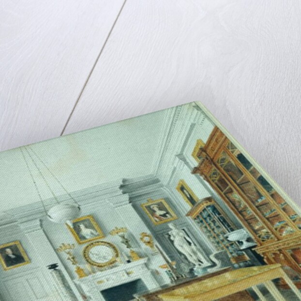 The Morning Room, Chatsworth, 1822 by William Henry Hunt