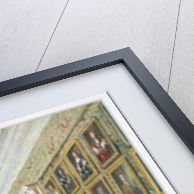 The Long Gallery, Hardwick, 1828 by William Henry Hunt