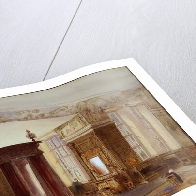 The Presence Chamber at Hardwick, 1858 by William Henry Lake Price