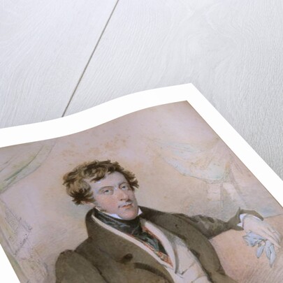 Portrait of William Spencer, 6th Duke of Devonshire, 1828 by Octavius Oakley