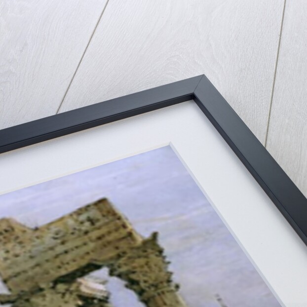 The Temple of Vespasian and Saturn by Samuel Prout