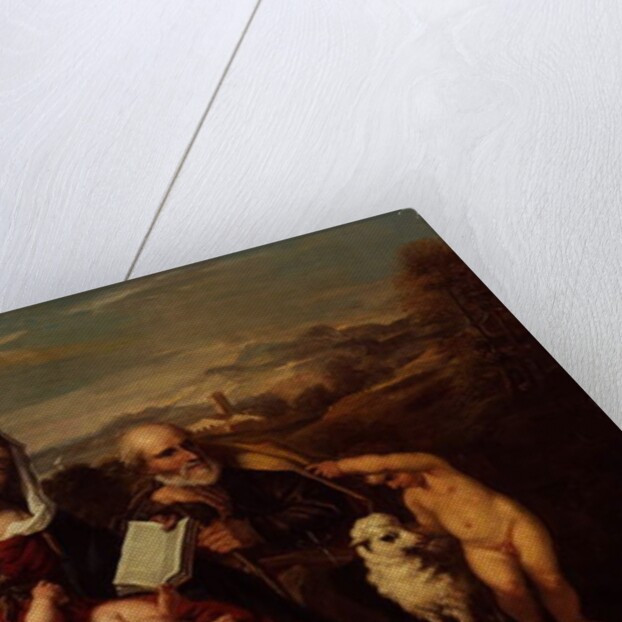 The Holy Family with the Infant St John the Baptist by Titian